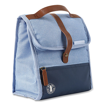 Eco Insulated Lunch Sack, 9" x 5.7" x 9.63", Blue (61010050001)