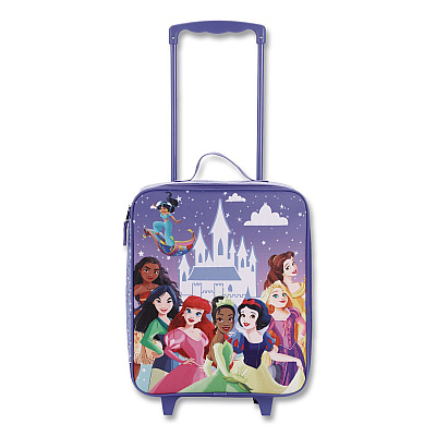 Bioworld Four-Piece Disney Princess Carry-On Luggage Set, 11.75 x 6 x 14 (DBY6SRWDSYPP)