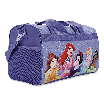 Bioworld Four-Piece Disney Princess Carry-On Luggage Set, 11.75 x 6 x 14 (DBY6SRWDSYPP)