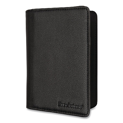 Brookstone RFID Passport Holder, Polyurethane, Black (BOAW0003010)