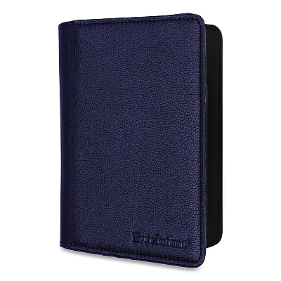 Brookstone RFID Passport Holder, Polyurethane, Blue (BOAW0003414)