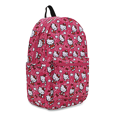 Bioworld Hello Kitty Travel Backpack, Fits Devices Up to 15", 12 x 7 x 16.5, Multicolor (BPY68G5HKCPP)