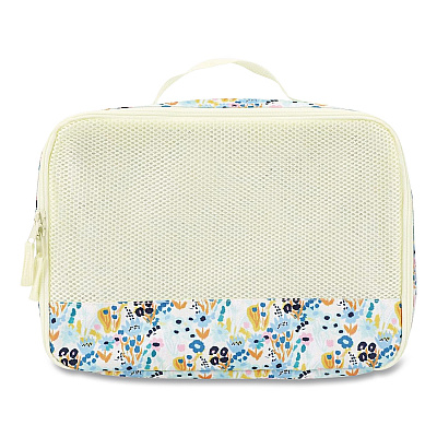 Bioworld Floral Print Four-Piece Packing Cube Set, Assorted Sizes (PAA8443PLBPP)