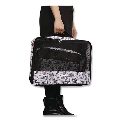 Bioworld Minie and Mickey Mouse Four-Piece Packing Cube Set, Assorted Sizes (PAY2JS2DSYPP)