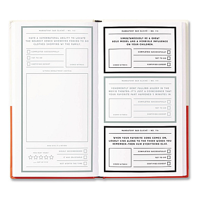 Chronicle Books Guided Journal: A Trillion Cliches Every Dad Will Do, Vintage Artwork, Multicolor Cover, (200) 8.5 x 4.5 Sheets (978073537350)