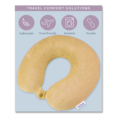Terry Cloth Neck Pillow, Orange (SCPP0005803)