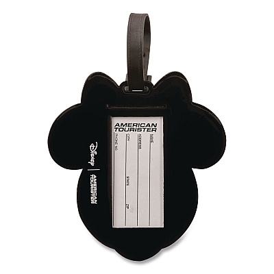 AMERICAN TOURISTER Disney Character Luggage Tag, Minnie Mouse, Rubber, Multicolor (1228954451)