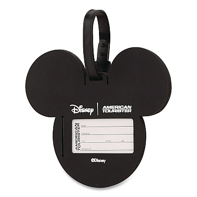 AMERICAN TOURISTER Disney Character Luggage Tag, Mickey Pride, Rubber, Multicolor (1458729994)