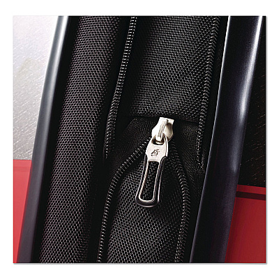 AMERICAN TOURISTER Disney Mickey Mouse Pants Large Hardside Spinner Suitcase, 12 x 19.8 x 31, Black/Red/Yellow (676114757)
