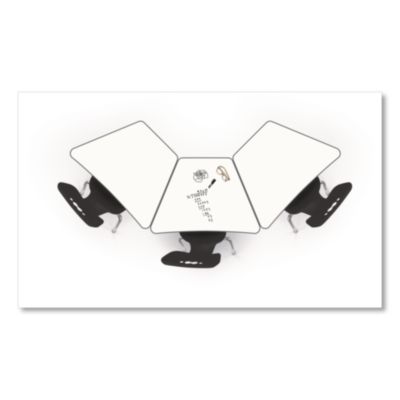 MooreCo Hierarchy Beam Desk, 34.4" x 24" x 18" to 29", White Porcelain Steel with Platinum Legs,Ships in Two Boxes (Worksurface/Legs) (5907766692)