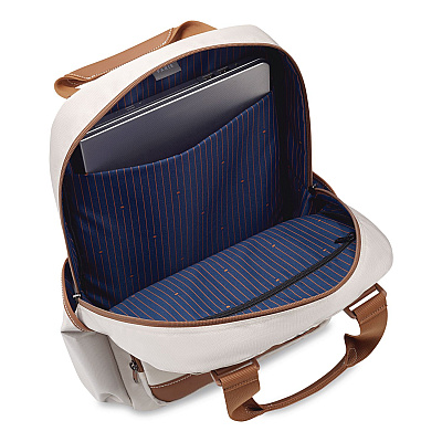 Flanerie Laptop Backpack, Fits Devices Up to 15.9", 13.5 x 7.25 x 16.5, Champagne (40303160017)