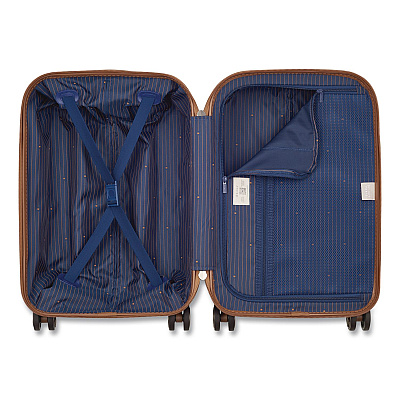 Flanerie 20" Hardside Carry-On Suitcase, 13.75 x 9.25 x 21.25, Navy (40303180502T)