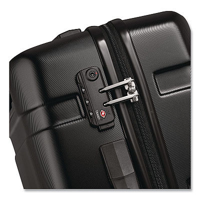 United Colors of Benetton x  NOW! 23" Hardside Spinner, 18 x 11 x 26, Black (B4376281000)