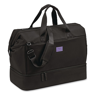 Florence by Mills x  Chillout Weekender Bag, 10 x 22.5 x 14.5, Black (F4398041100)