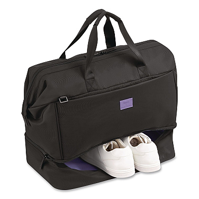 Florence by Mills x  Chillout Weekender Bag, 10 x 22.5 x 14.5, Black (F4398041100)