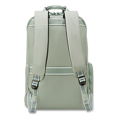 Florence by Mills Carefree Carry Laptop Backpack, Fits Devices Up to 16.9", 12.5 x 7.25 x 17.5, Sage (F4398061133)