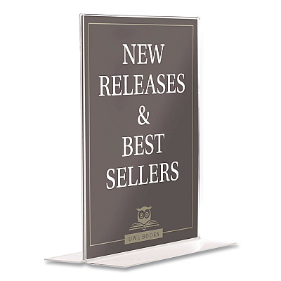 General Printing & Design Double-Sided Sign Holder, 8.5 x 11 Insert (SHT8511)