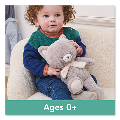 Sustainable Plush Baby Kitty, Ages Infant and Up (6067457)