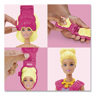 Hasbro Play-Doh Barbie Ruffles and Bows Doll Set (G1361)
