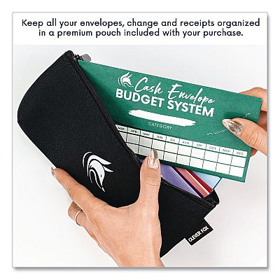 Budgeting Envelope System, 6.7 x 3.3, Assorted Colors (A5CKFZL2WN)