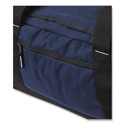 Adventure 22" Polyester Telescoping Carry-On Travel Duffel with Wheels, 22 x 12 x 9, Navy (52071174)