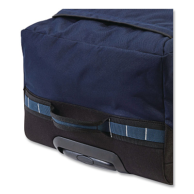 Adventure 22" Polyester Telescoping Carry-On Travel Duffel with Wheels, 22 x 12 x 9, Navy (52071174)