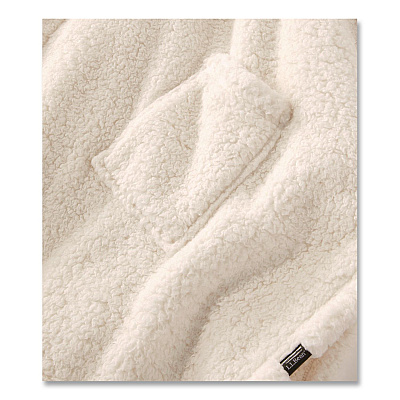 Cozy Sherpa Wearable Throw, 58 x 60, Cream (514846459)