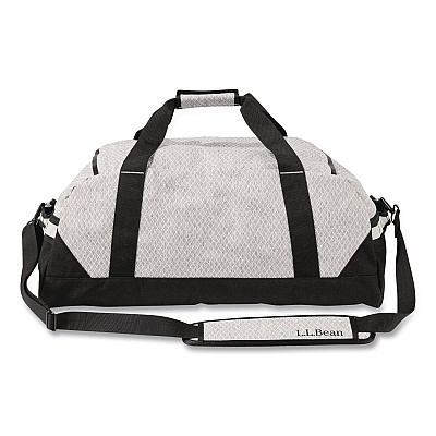 Adventure 27" Polyester Travel Duffel, 27 x 15 x 12.5, Heather Gray Diamond (52187055324)