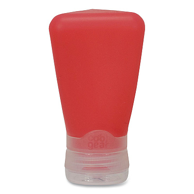 Go Gear Silicone Travel Toiletry Bottles, Assorted Colors, 3/Pack (1304)