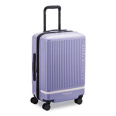 Florence by Mills x  Spin Me Away 20" Hardside Carry-On Suitcase, 14.75 x 9.75 x 22.75, Lavender (F4398180528)