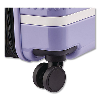 Florence by Mills x  Spin Me Away 20" Hardside Carry-On Suitcase, 14.75 x 9.75 x 22.75, Lavender (F4398180528)