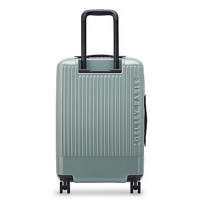 Florence by Mills x  Spin Me Away 20" Hardside Carry-On Suitcase, 14.75 x 9.75 x 22.75, Sage Green (F4398180533)