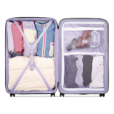 Florence by Mills x  Spin Me Away 29" Hardside Suitcase, 19.5 x 12.5 x 31.25, Sage Green (F4398183033)