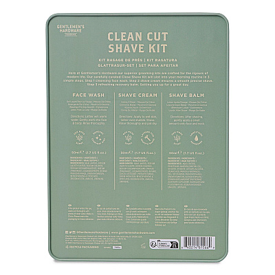 DesignWorks Ink Gentlemen's Hardware Clean Cut Shave Kit (GEN821)