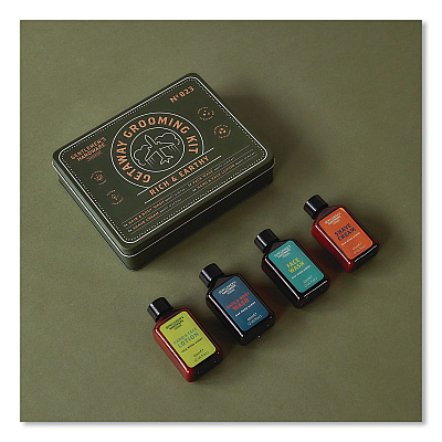 DesignWorks Ink Gentlemen's Hardware Getaway Grooming Kit (GEN823)