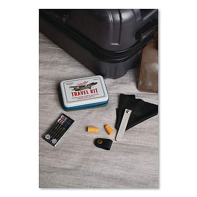 DesignWorks Ink Gentlemen's Hardware Jetsetter Travel Kit (GEN839)