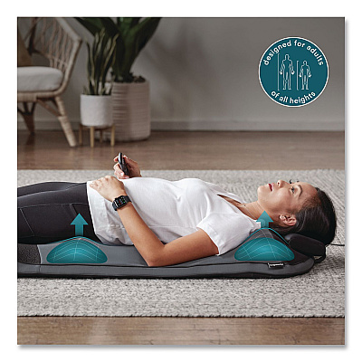 Body Flex Back Stretching Mat with Heat (BMAC108HJ)