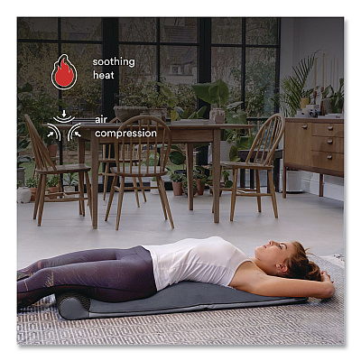Body Flex Back Stretching Mat with Heat (BMAC108HJ)