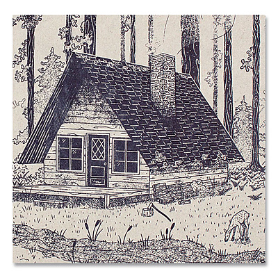 Sewn Composition Book, Medium/College Rule, Redwood Creek, (80) 9.75 x 7.5 Sheets (40902)