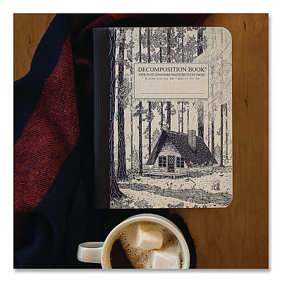Sewn Composition Book, Medium/College Rule, Redwood Creek, (80) 9.75 x 7.5 Sheets (40902)
