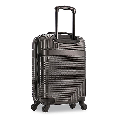InUSA Luggage Resilience 20" Hardside Carry-On Suitcase, 14.96 x 8.66 x 21.65, Charcoal (IURES00SCOA)