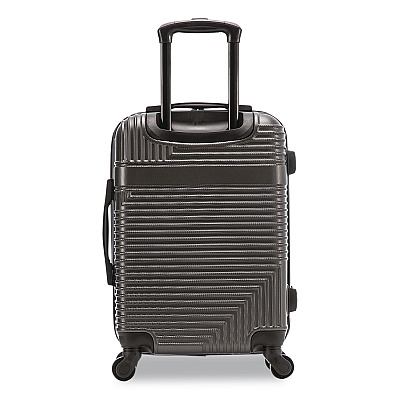 InUSA Luggage Resilience 20" Hardside Carry-On Suitcase, 14.96 x 8.66 x 21.65, Charcoal (IURES00SCOA)