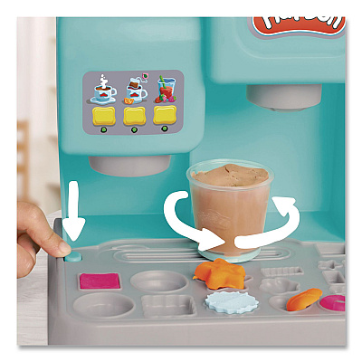 Hasbro Play-Doh Kitchen Creations Colorful Cafe Playset (F4372)