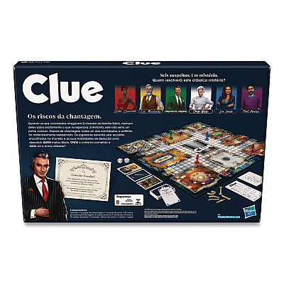 Hasbro Clue Board Game, Ages 8 and Up (F6420)