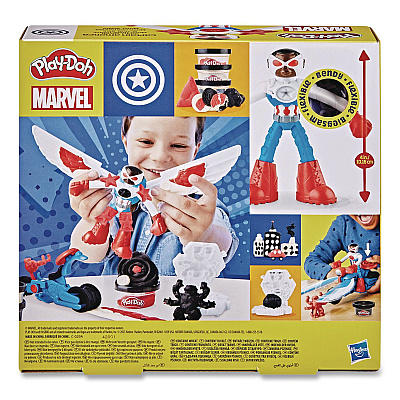 Hasbro Play-Doh Captain America Moto-Slicer Playset (G0555)