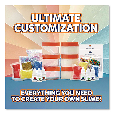 Elmer's Color Wheel Slime Kit, Ages 6 and Up, 24 Pieces (2221245)