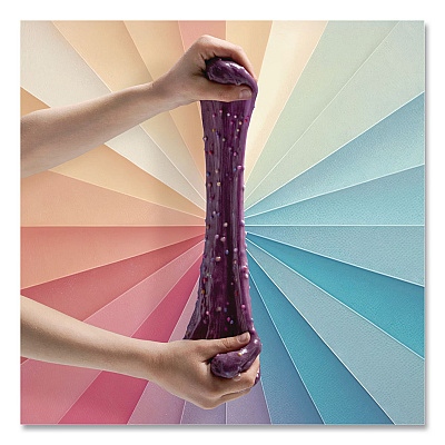 Elmer's Color Wheel Slime Kit, Ages 6 and Up, 24 Pieces (2221245)