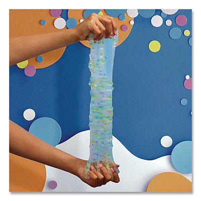 Elmer's Gue Premade Crunchy Slime, Assorted Colors, 2/Pack (2223183)