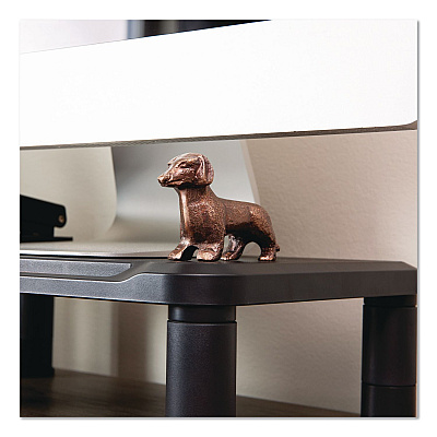 Mind Reader Dachshund Figurine, 3 x 4 x 1.75, Antique Brass (DOGDECBRZ)