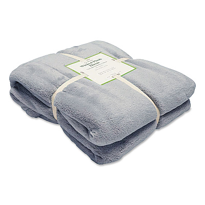 Wicked Plush Throw, 50 x 60, Cadet Blue (30278124)